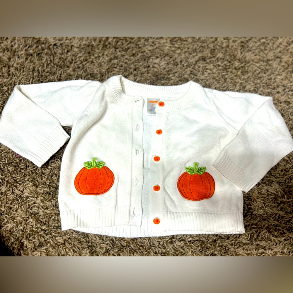 Pumpkin Cardigan